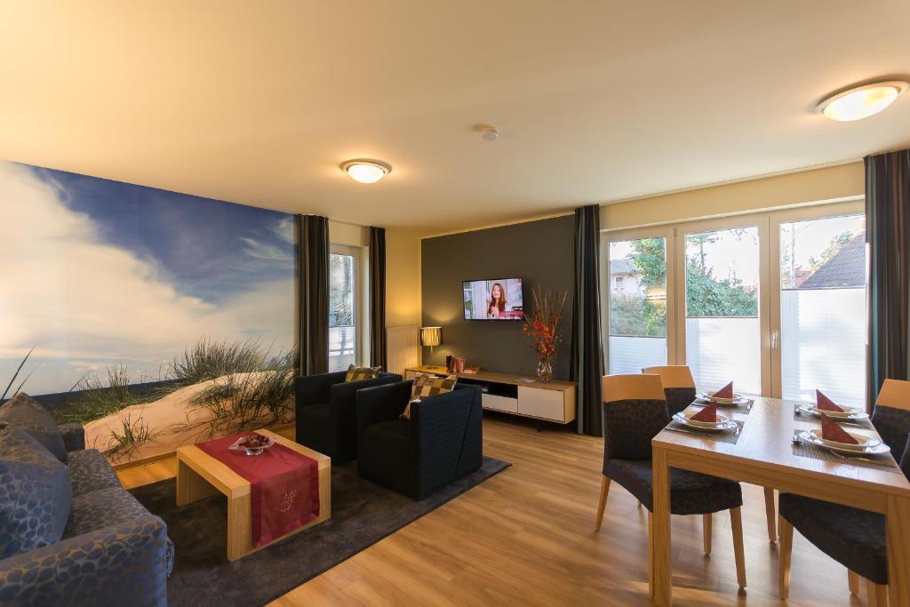 בינץ Apartmenthaus Kleiner Falke חדר תמונה